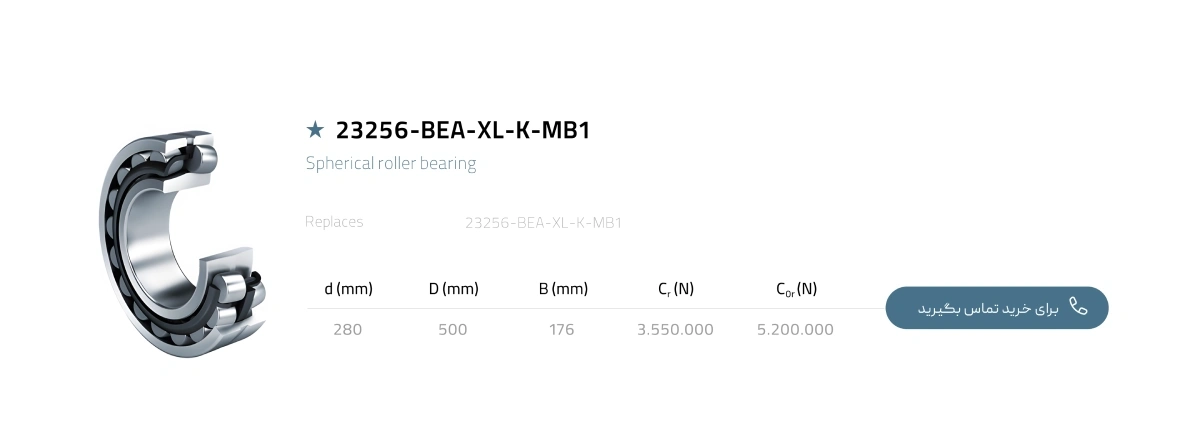 رولبرینگ 23256